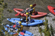 Open kayak en Huesca. Actividades kayak en los pirineos