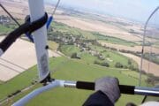 actividades en el aire en Huesca. Castejón de Sos. Ultraligero