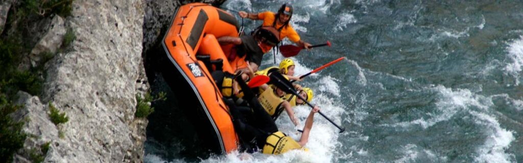 rafting en los pirineos de huesca actividades de aventura en Huesca