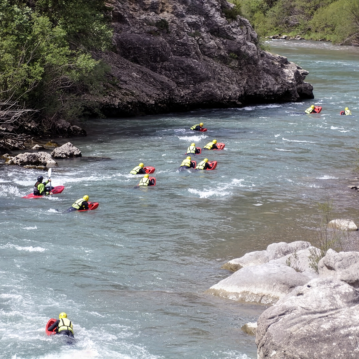 Hidrospeed iniciación