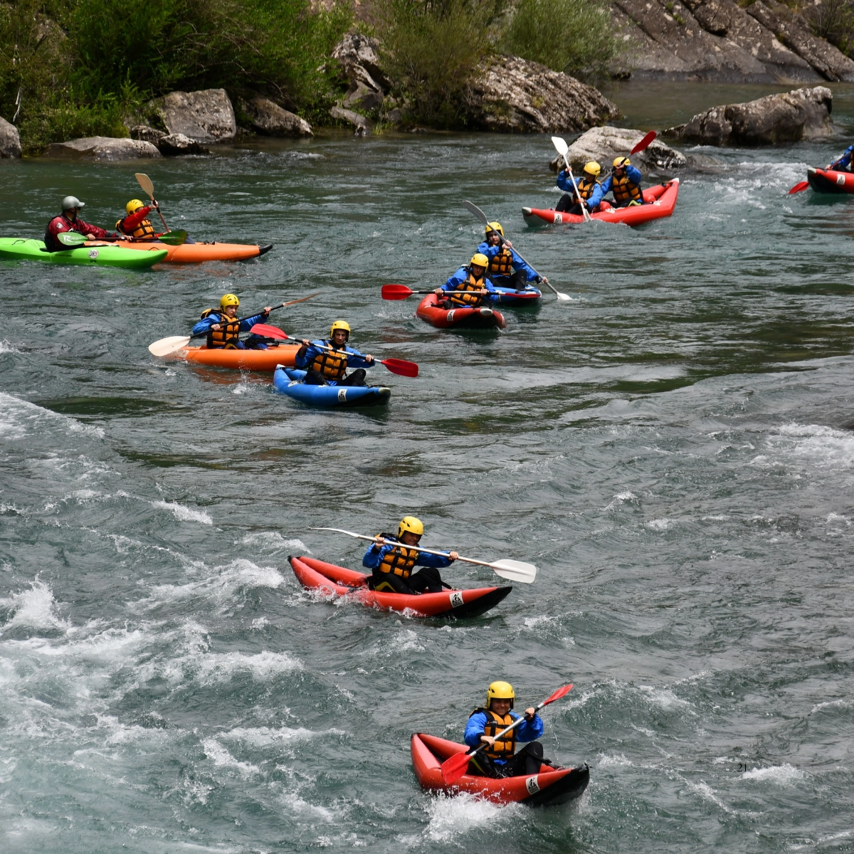 Open kayak iniciacion - Eseraventura